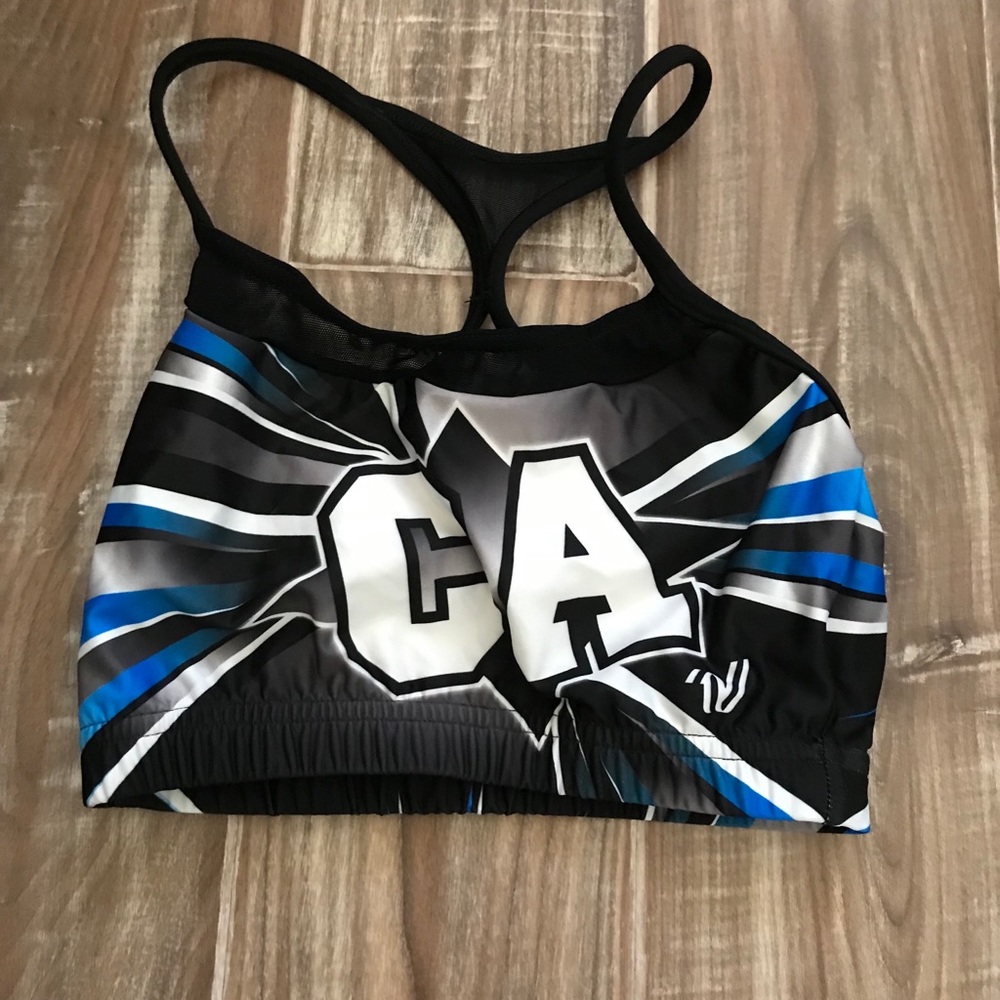 California Allstars sports bra
